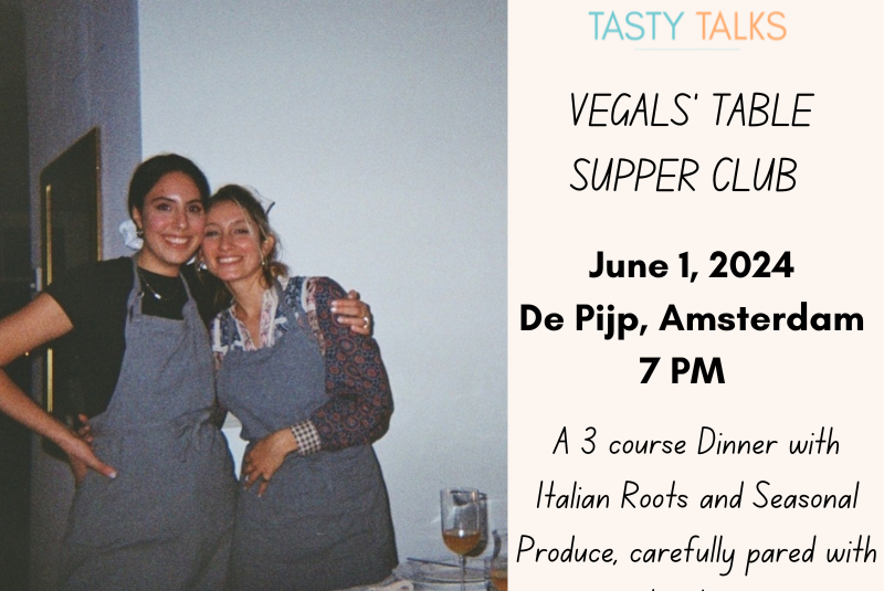 3 Course Plant based Italian Dinner & paired Wined – Vegals Table