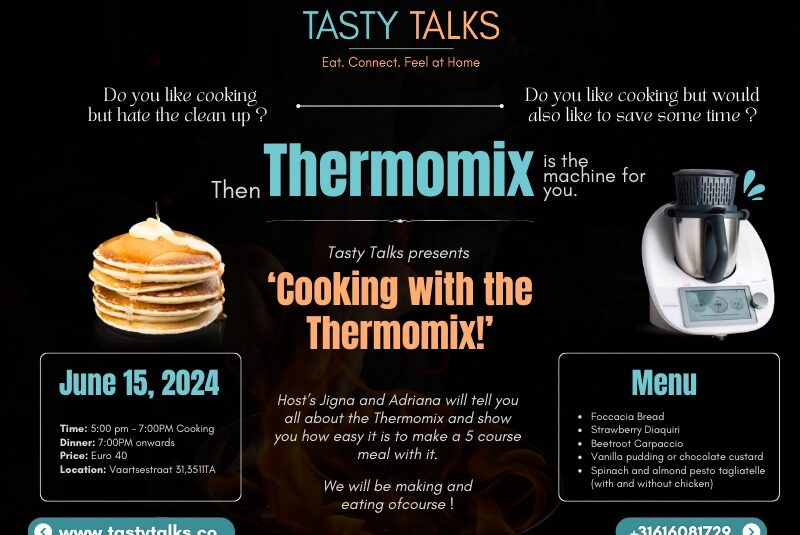 Cooking with the Thermomix – 3 Course Cooking workshop and Dinner